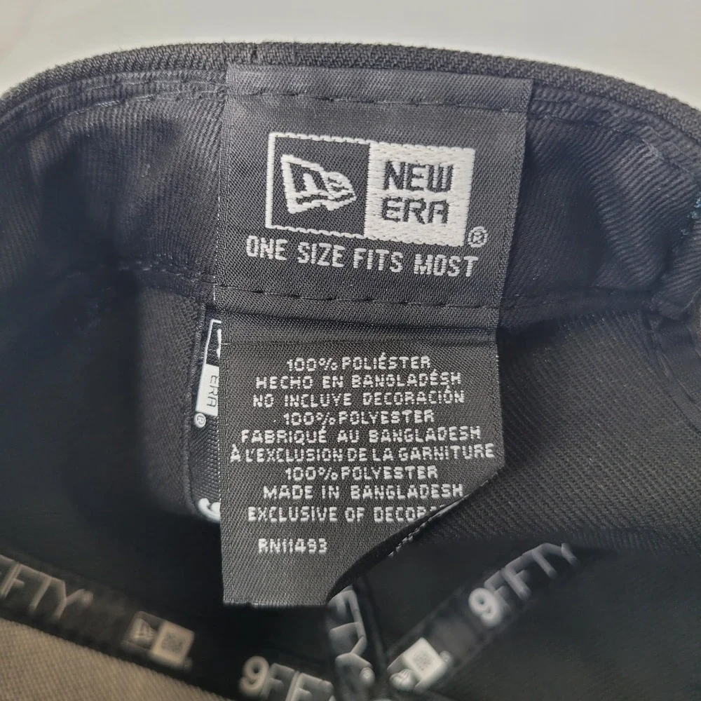 New Era 9Fifty Dallas Cowboys NFL Football Snapback‎ Cap Hat Men's OS Black Out